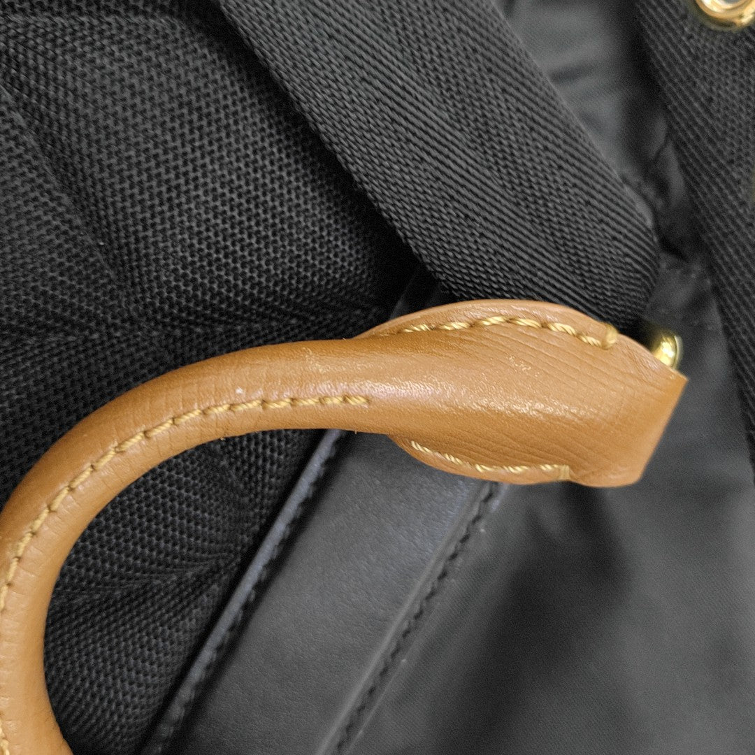 The Rucksack Medium Nylon Black