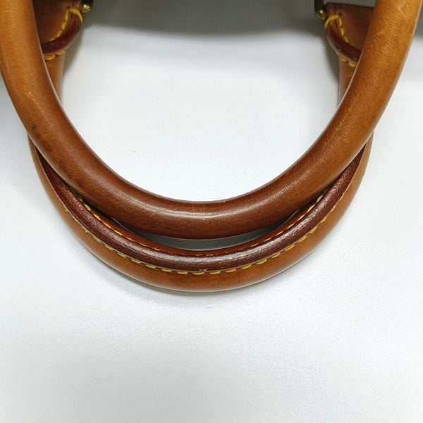 Authenticated pre-owned  SPEEDY 25 Monogram Coated Canvas Brown - Top Handle Bag at Looply