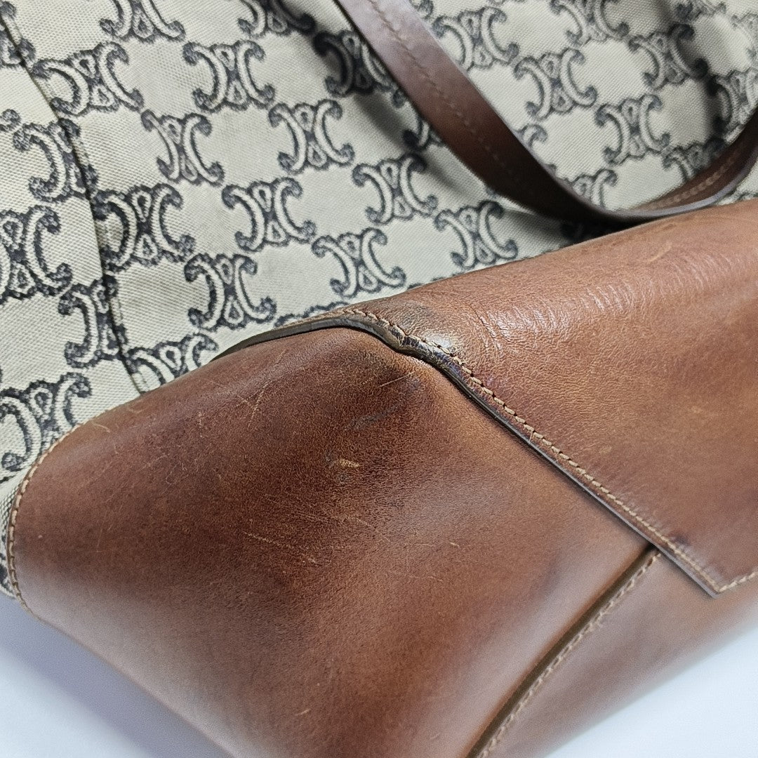 Canvas Tote Bag Beige