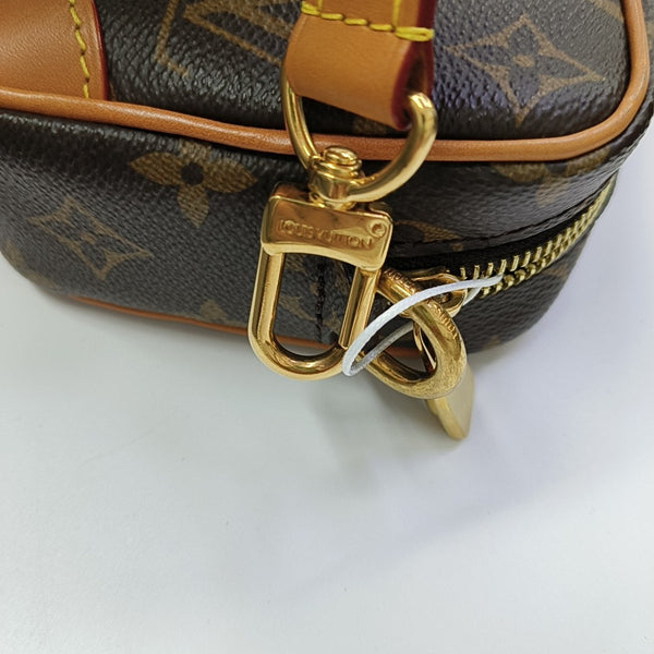 MARLY DRAGONNE Mini Monogram Coated Canvas Brown