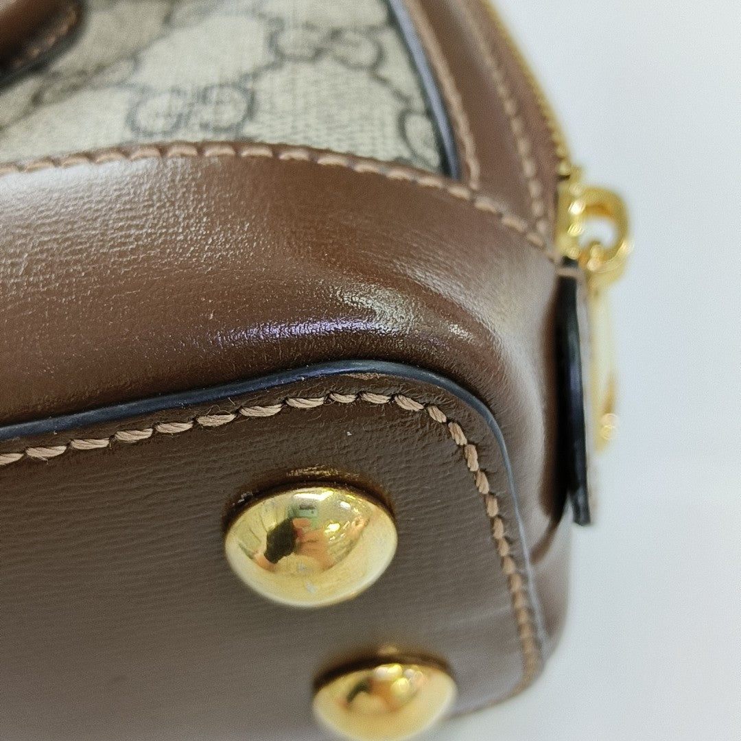 Horsebit 1955 Mini Coated Canvas Beige