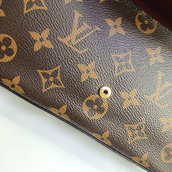 FÉLICIE Monogram Coated Canvas Brown