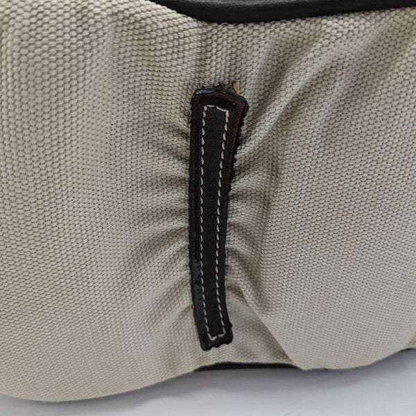 Canvas Shoulder Bag Beige