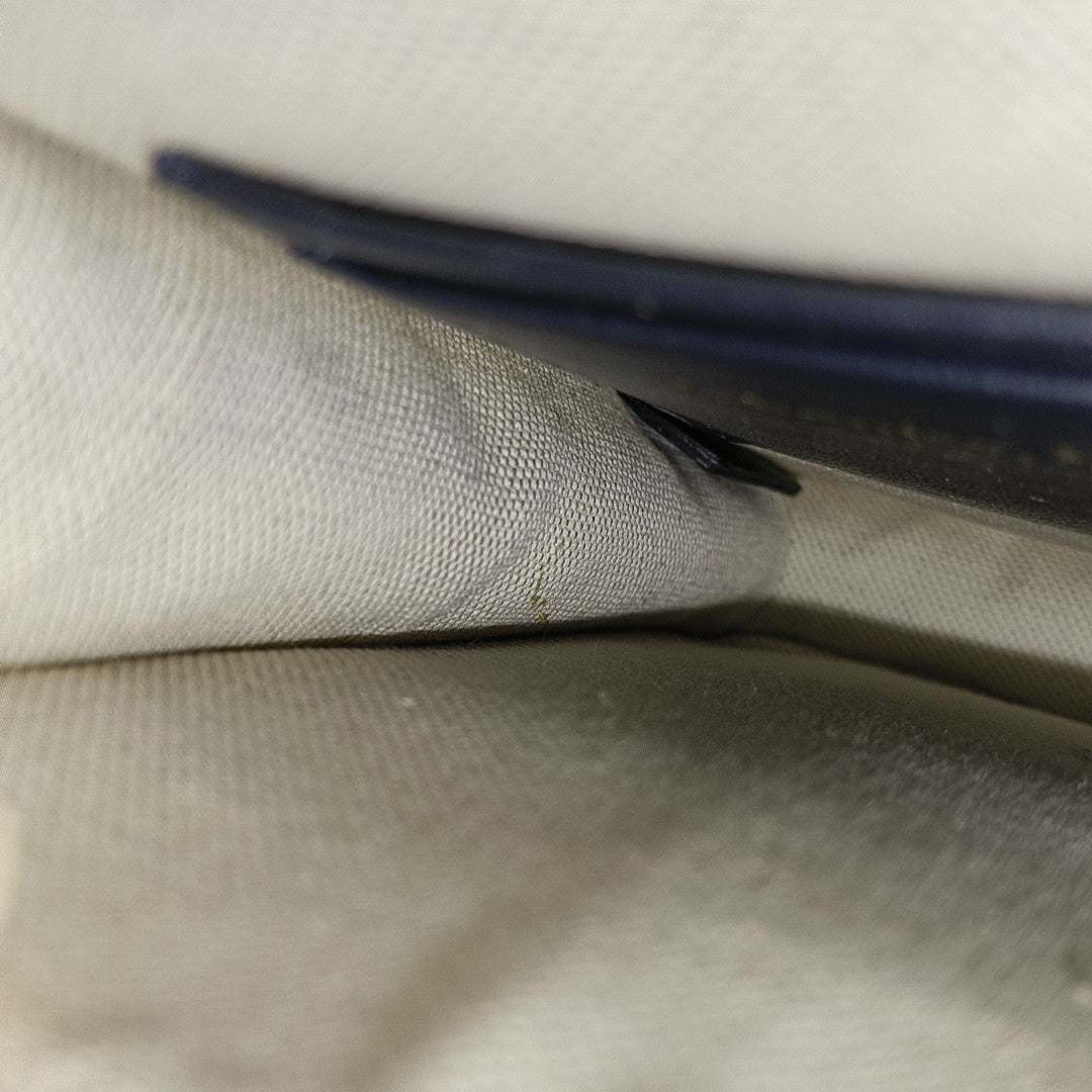 Saddle Mini Oblique Canvas Blue