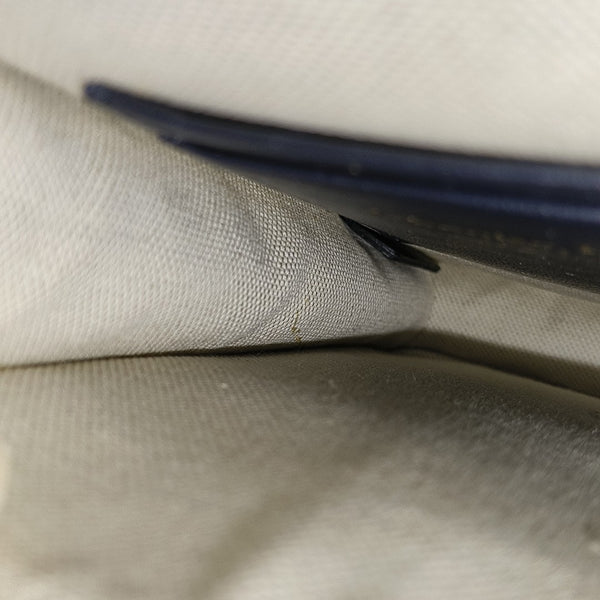 Saddle Mini Oblique Canvas Blue