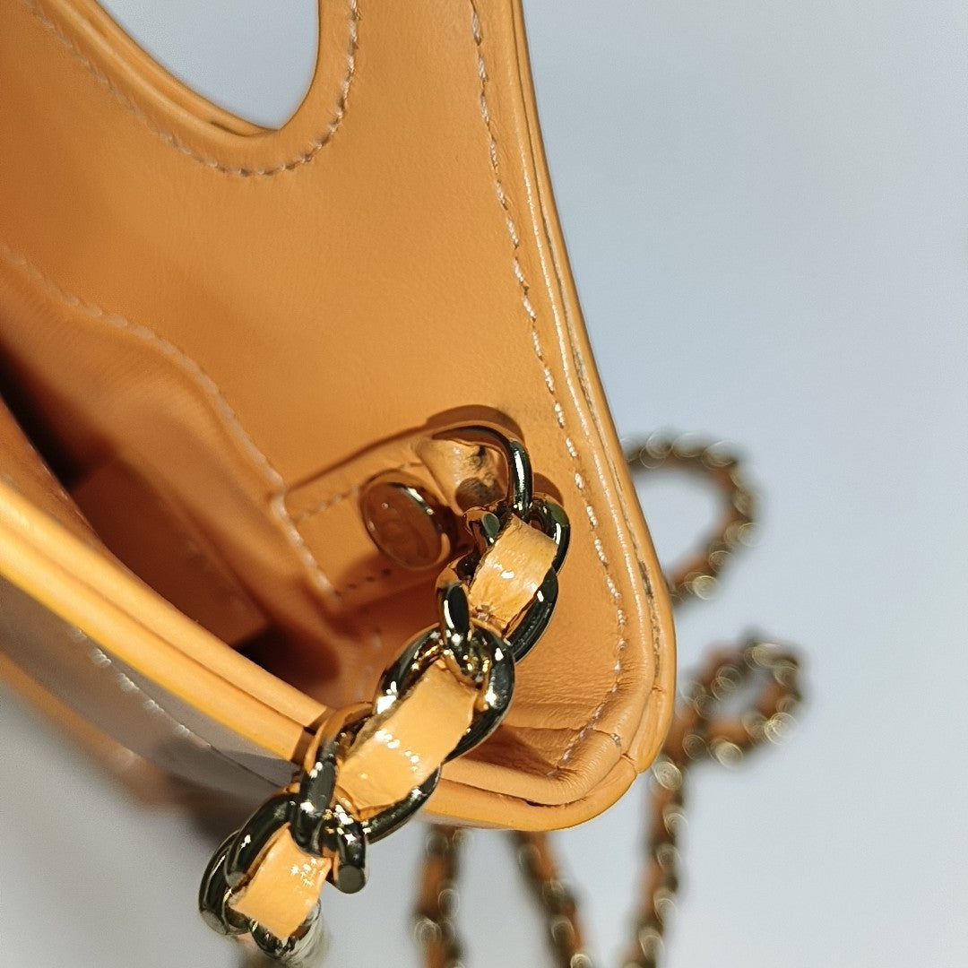 CHANEL 31 Nano Quilted Calfskin Yellow