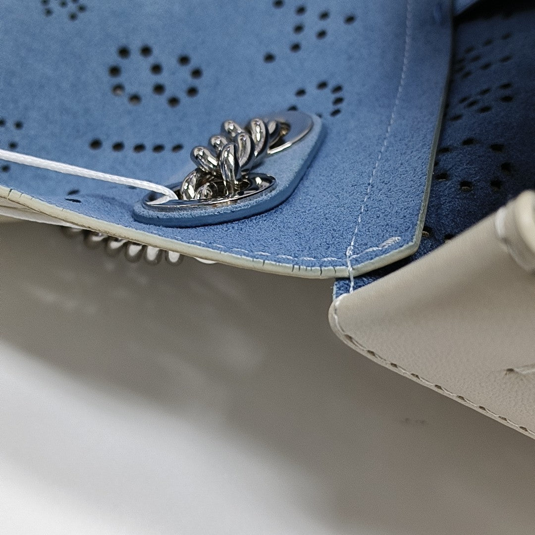 Calfskin Shoulder Bag White