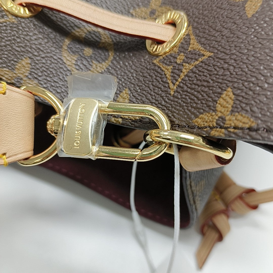 NÉONOÉ BB Monogram Coated Canvas Brown