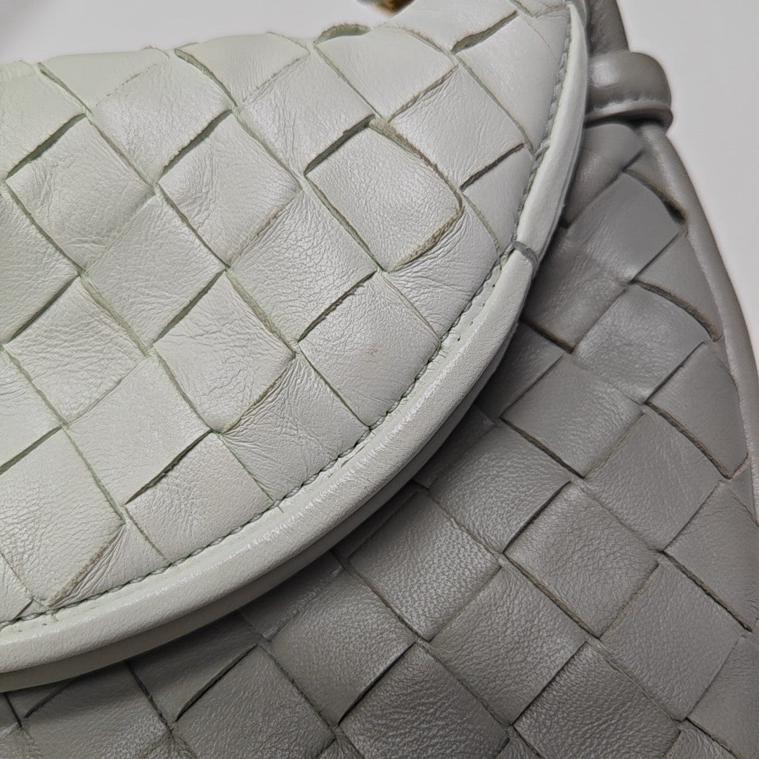 Gemelli Small Lambskin Gray