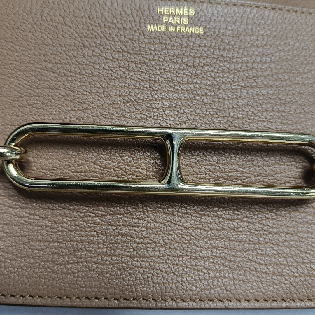 Roulis Slim Chèvre Mysore Brown Wallet