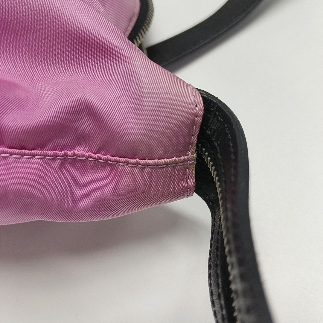Nylon Tote Bag Pink