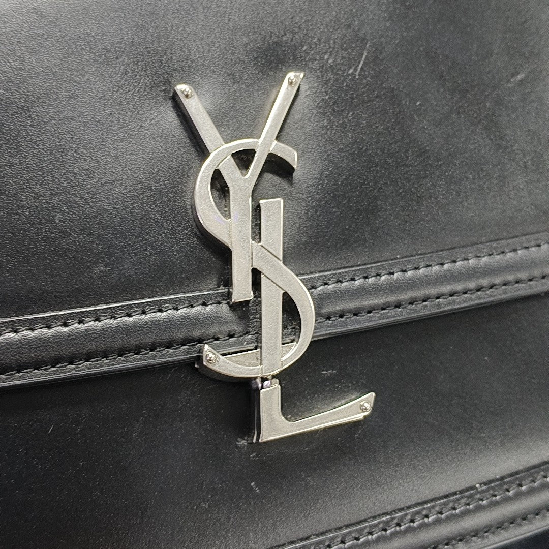 SOLFERINO Medium Calfskin Black