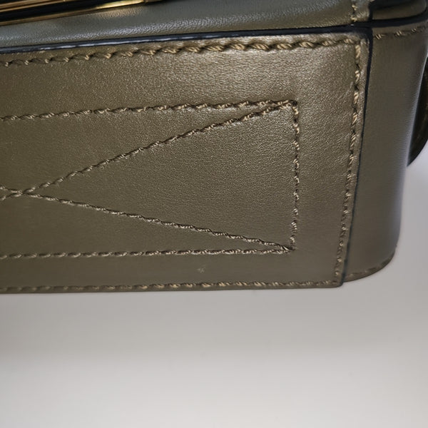 Calfskin Shoulder Bag Green
