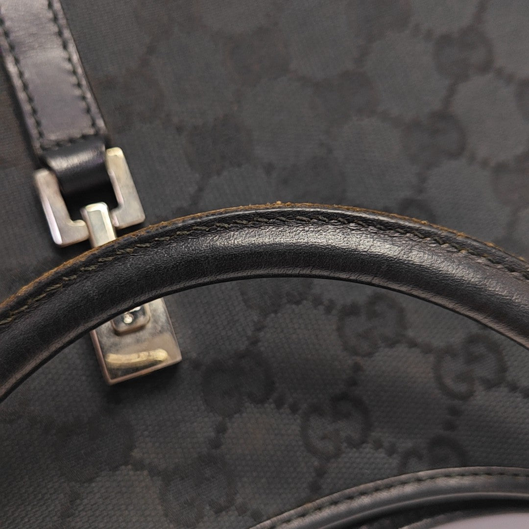 Jackie 1961 Small Monogram Canvas Black