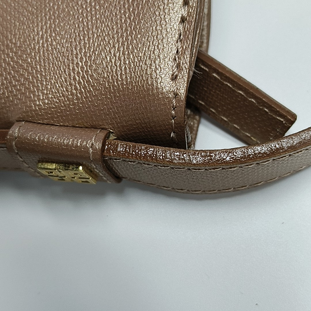 Special Material Shoulder Bag Rose Gold
