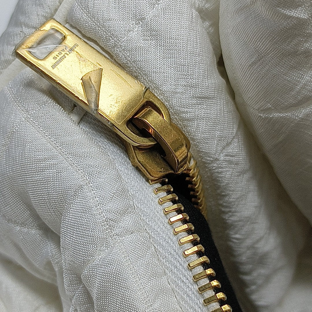 Quilted Fabric White
