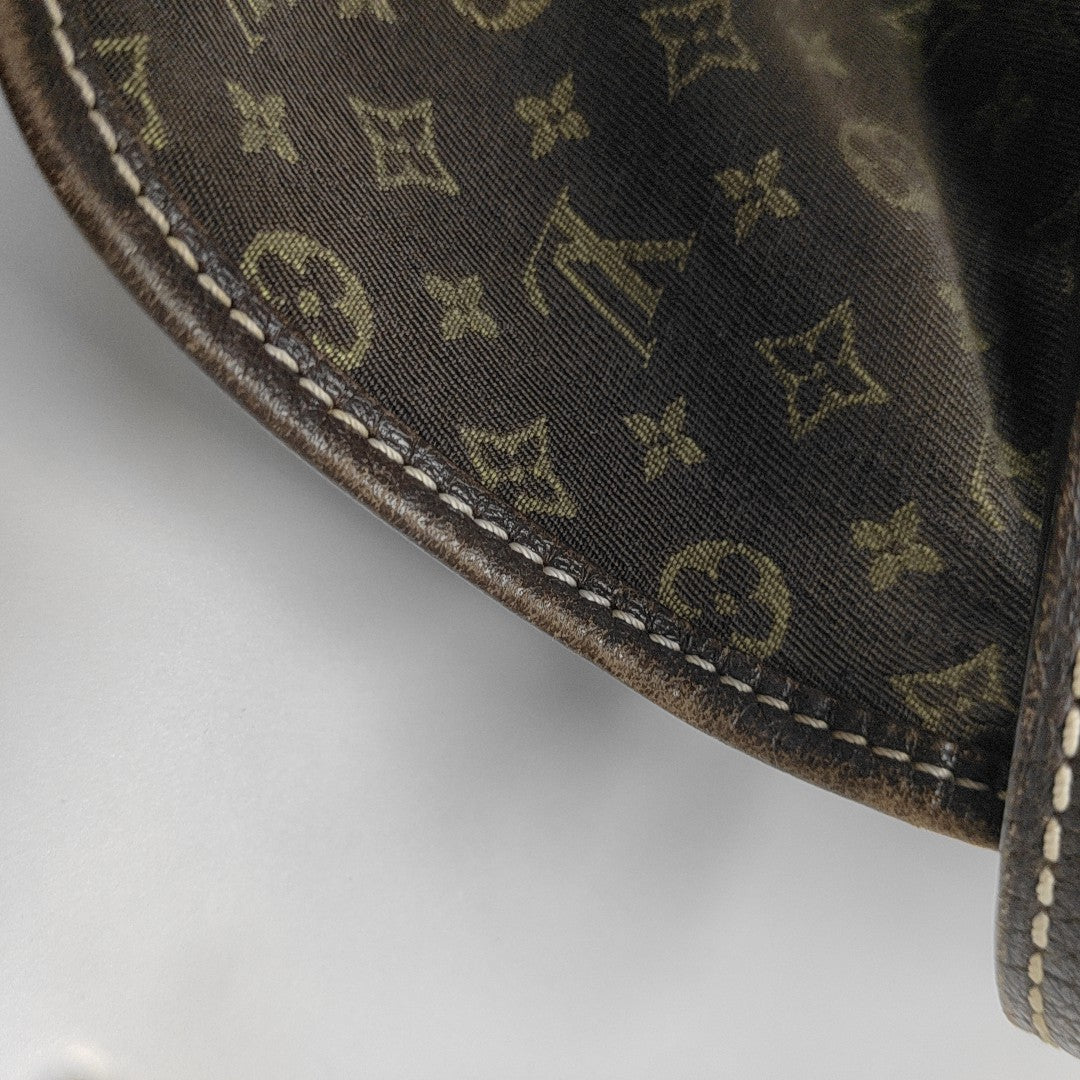 SAUMUR 28 Monogram Canvas Brown