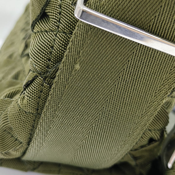 Fabric Shoulder Bag Green