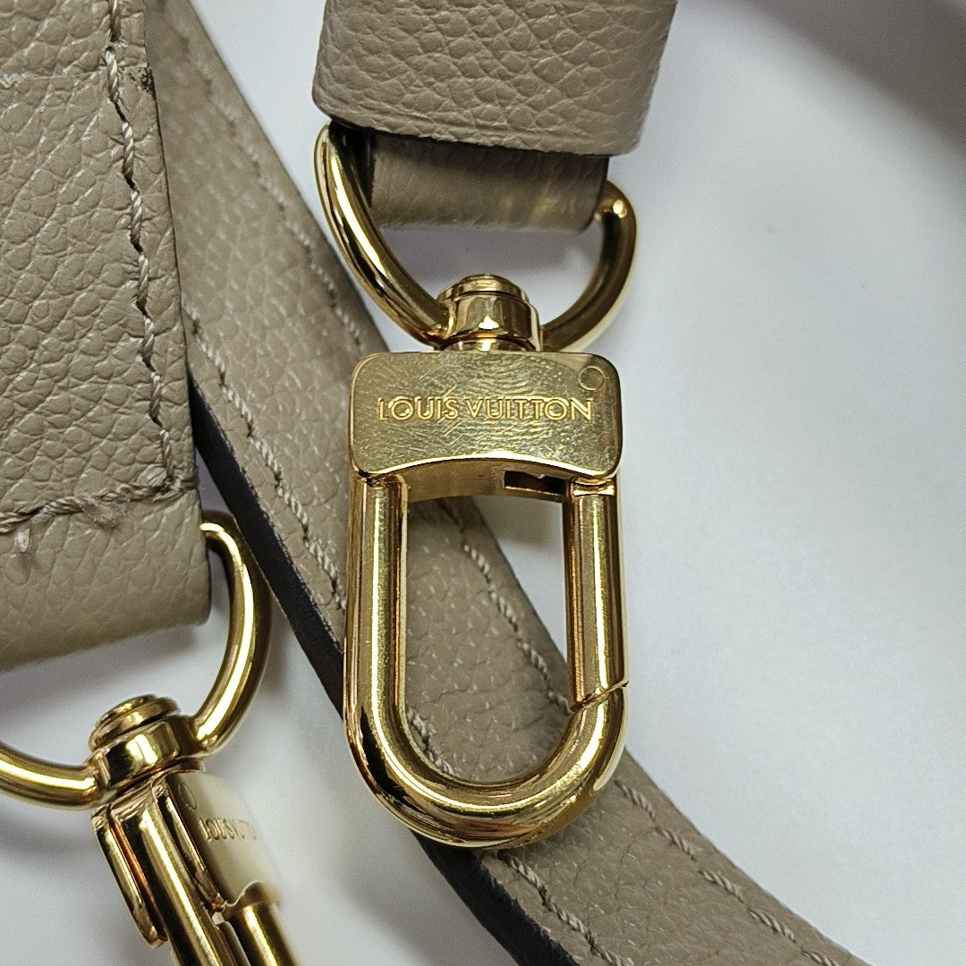 ONTHEGO PM Monogram Calfskin Gray