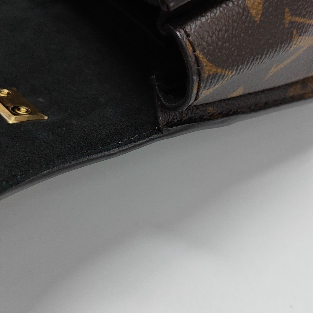 EDEN Monogram Coated Canvas Brown