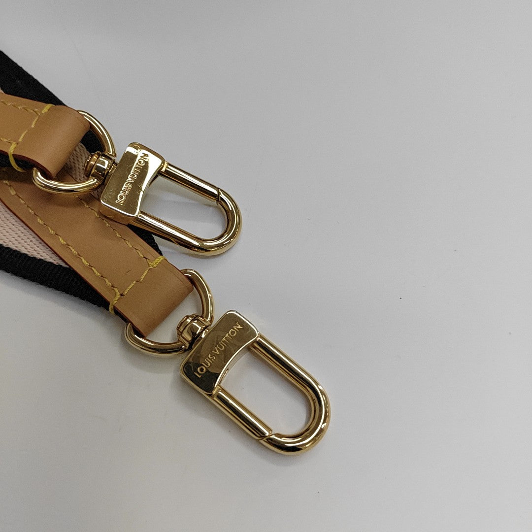 DIANE Monogram Coated Canvas Brown