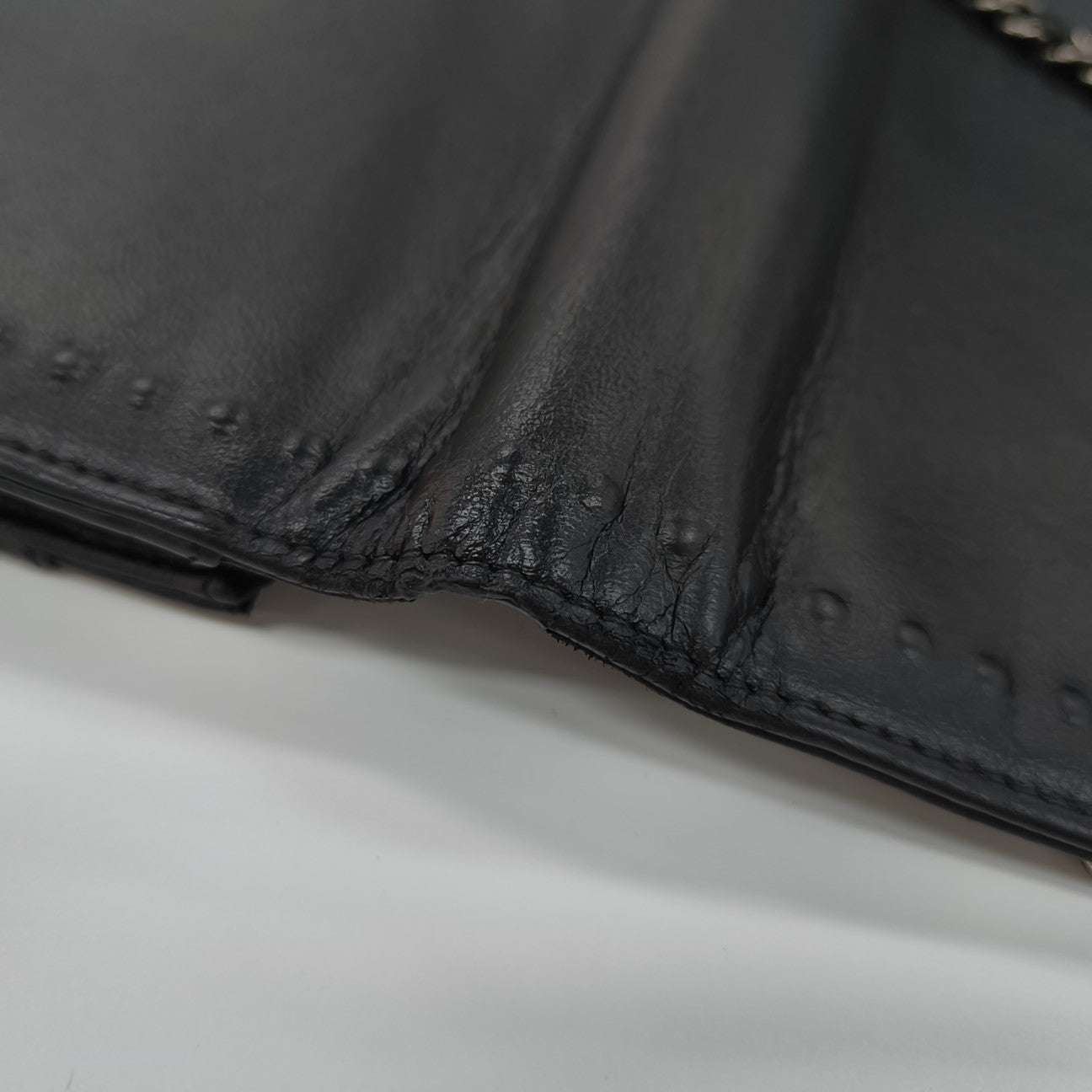 Calfskin Shoulder Bag Black
