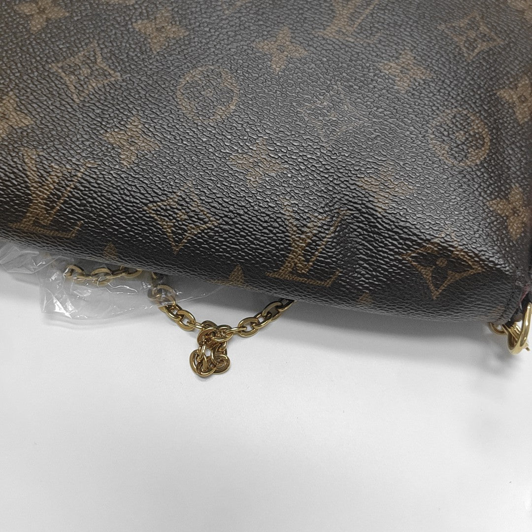 FÉLICIE Monogram Coated Canvas Brown