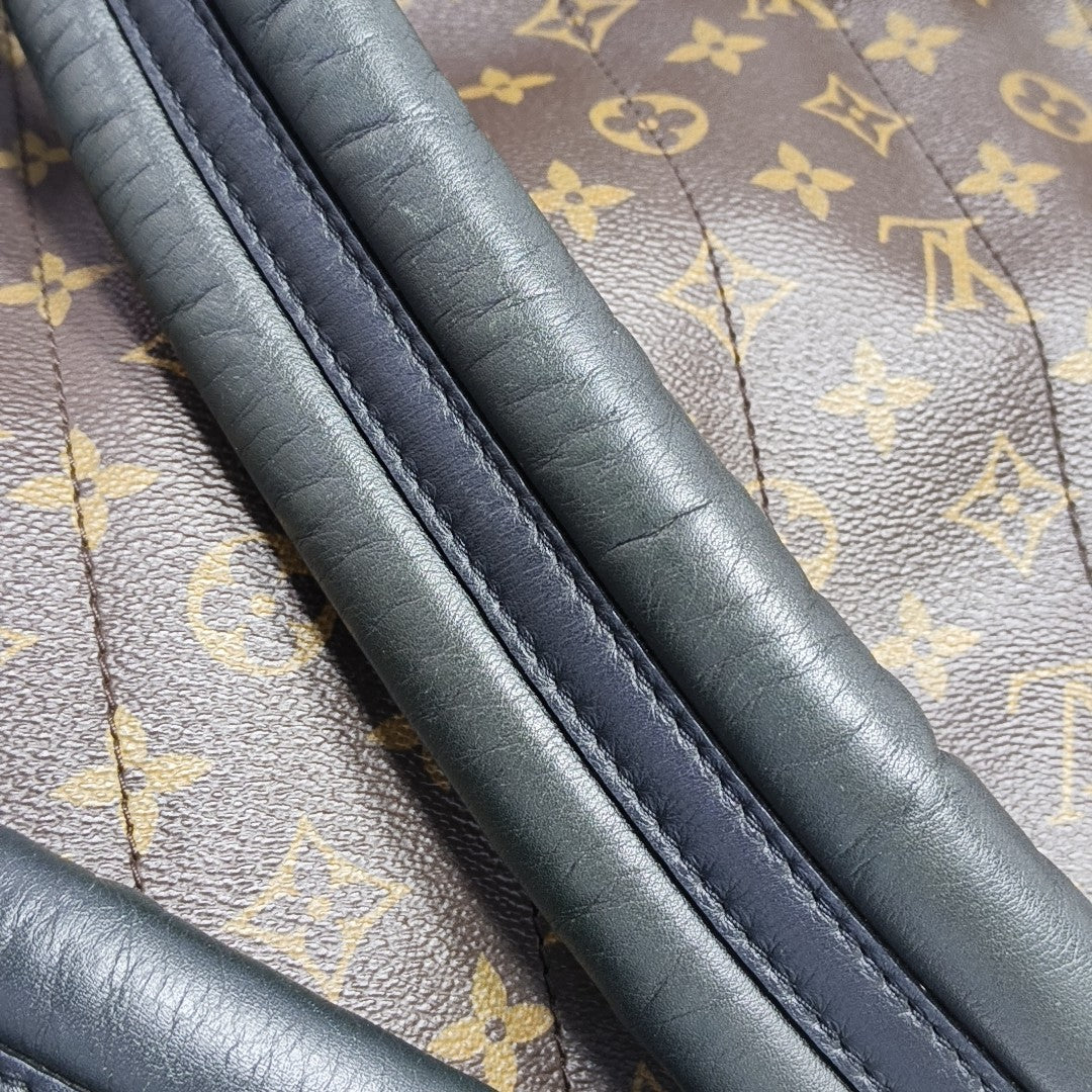 PALM SPRINGS MM Monogram Coated Canvas Brown
