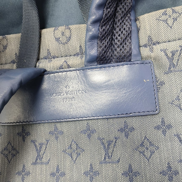 CHALK Monogram Denim Blue