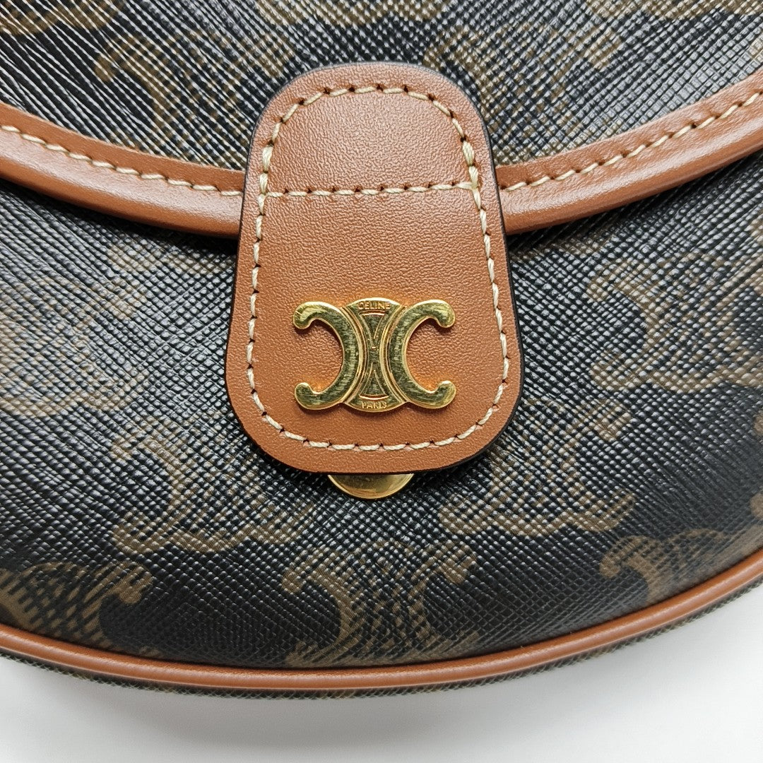 BESACE Coated Canvas Brown