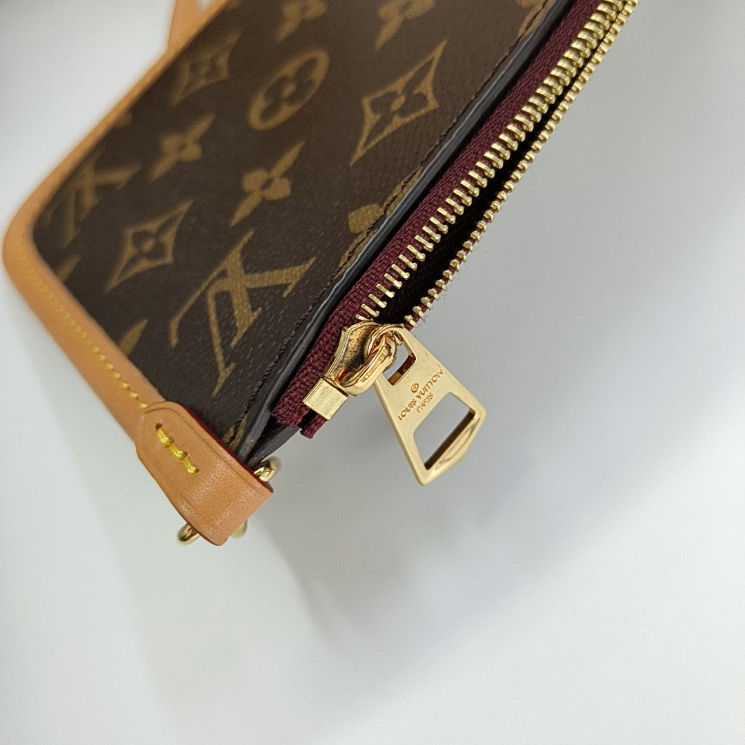 CARRYALL PM Monogram Coated Canvas Brown