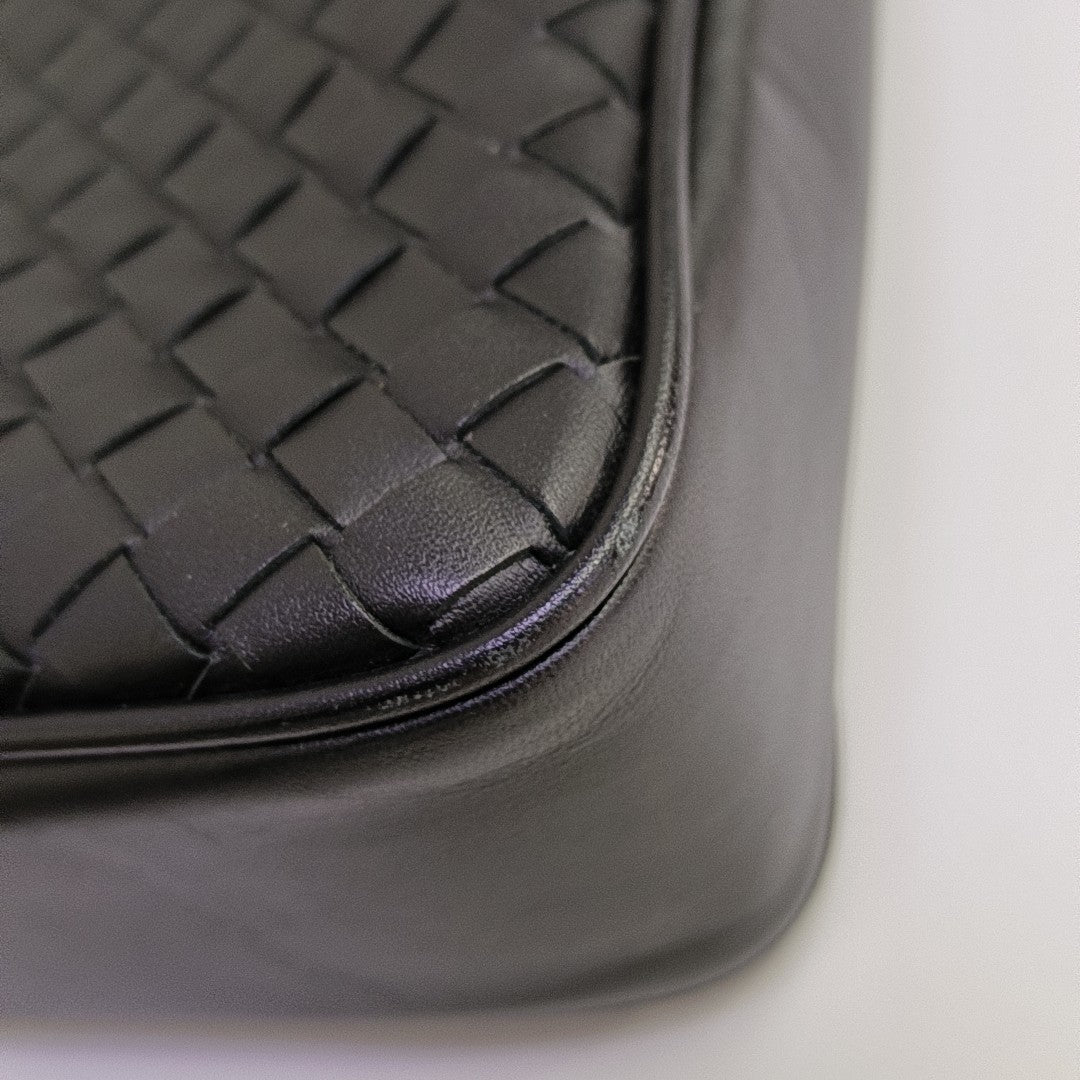 Calfskin Shoulder Bag Black