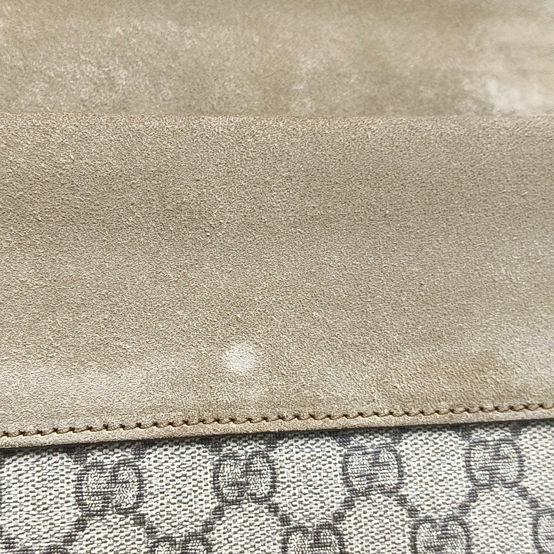 Dionysus Small Monogram Coated Canvas Beige