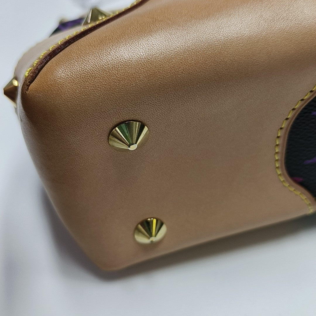 LV × TM JUDY Monogram Coated Canvas Black