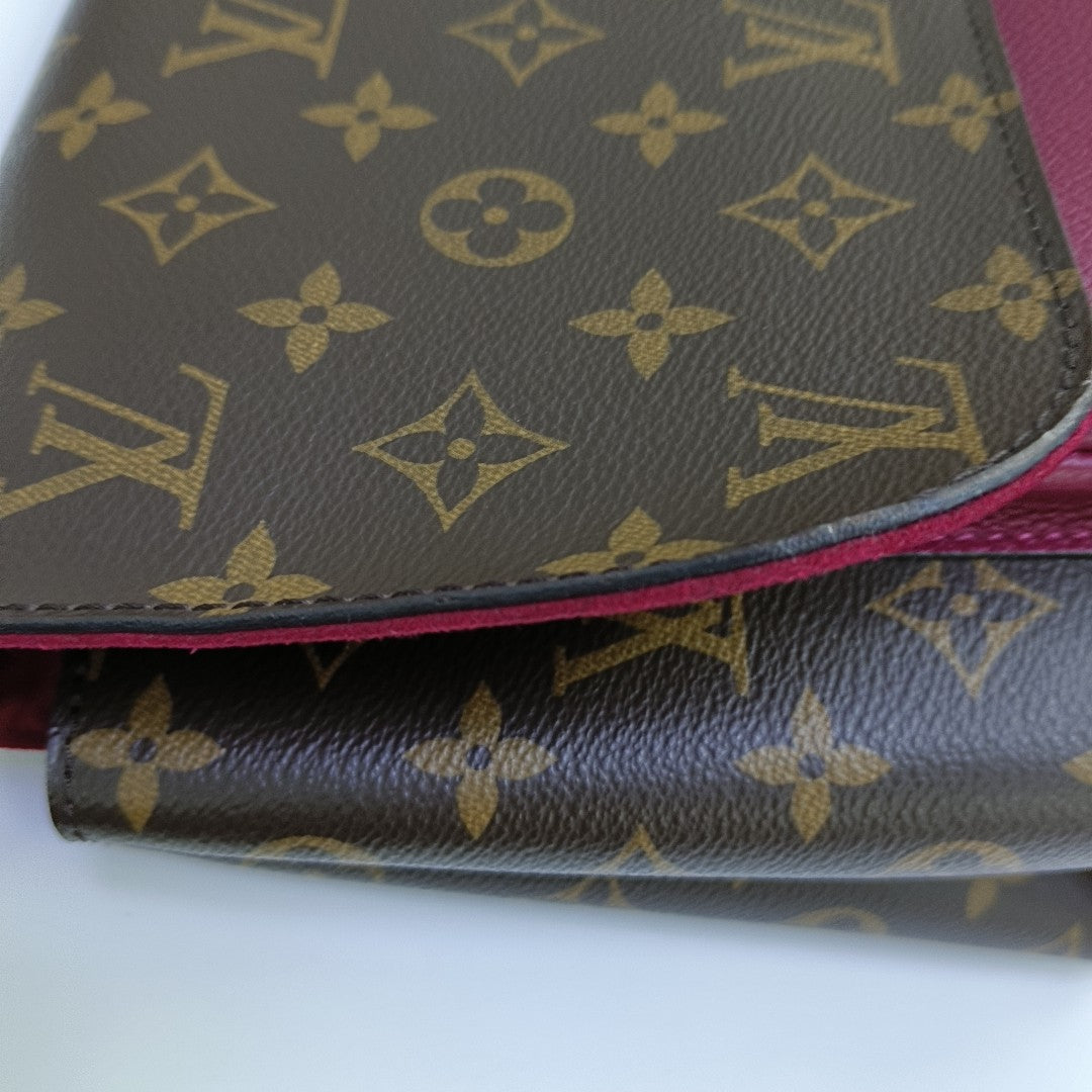 MARIGNAN Monogram Coated Canvas Brown