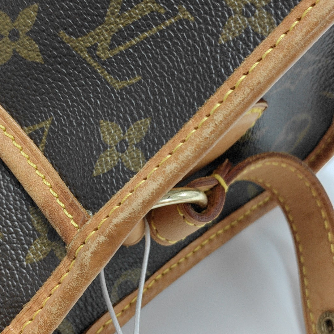 POPINCOURT Monogram Coated Canvas Brown