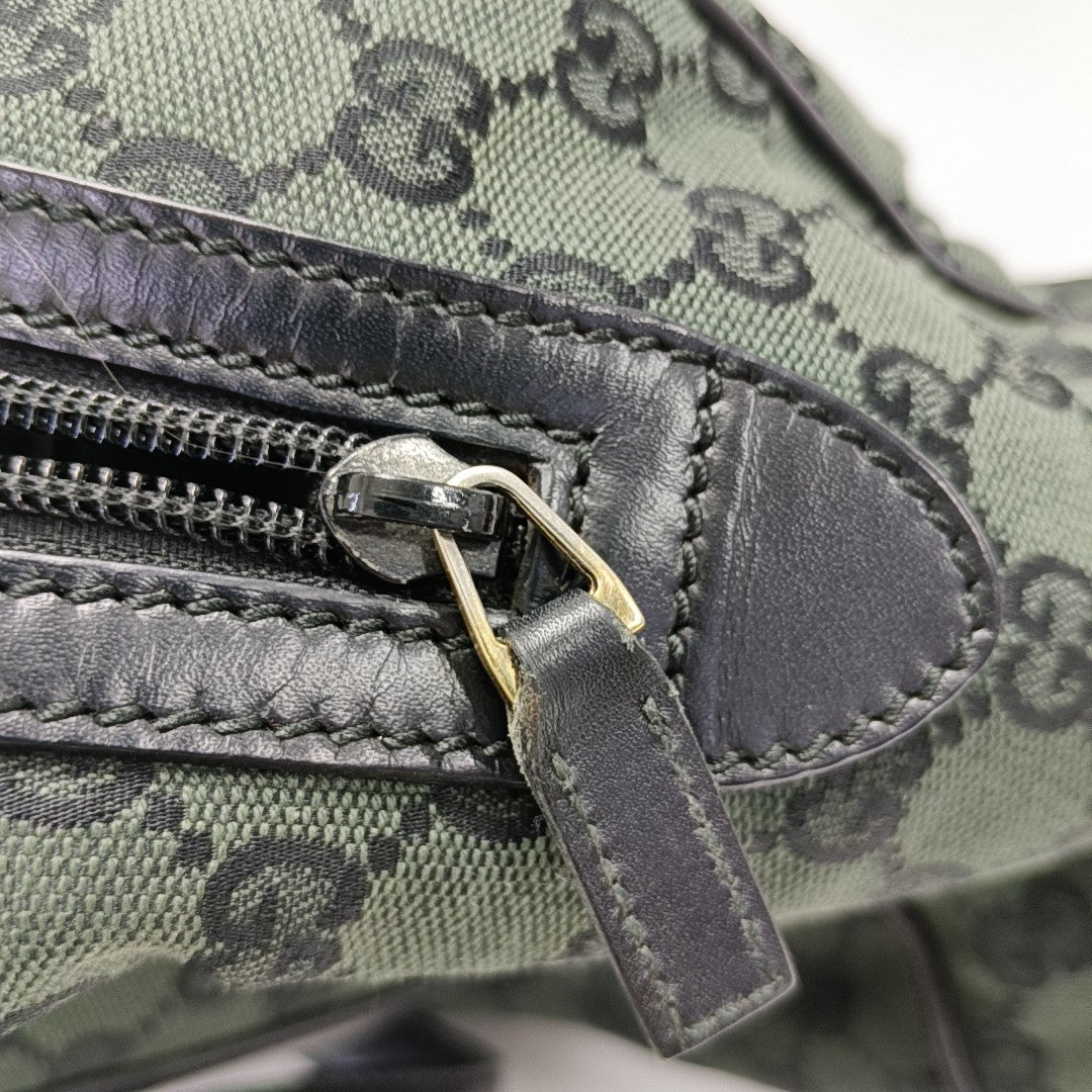 Monogram Canvas Green