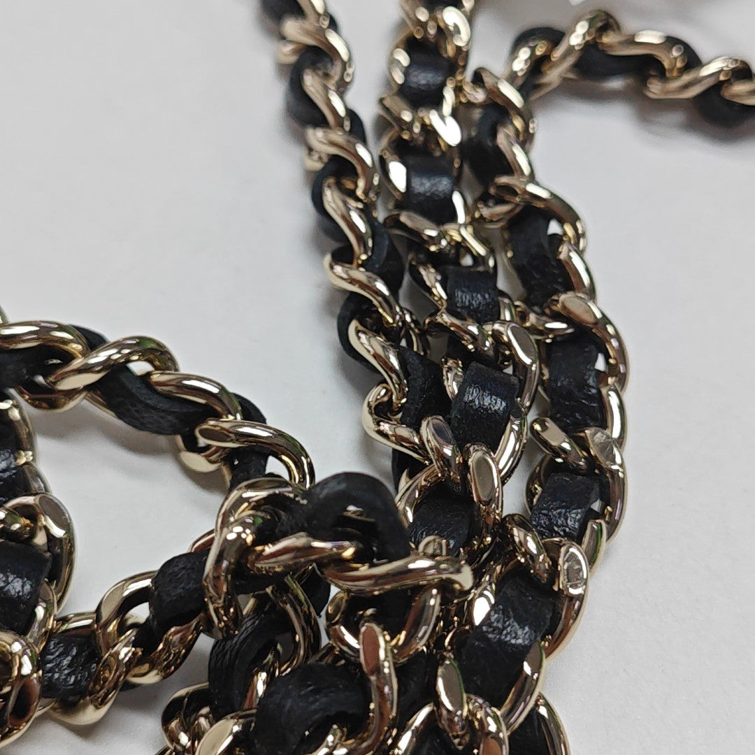 CHANEL 31 Quilted Wool Black