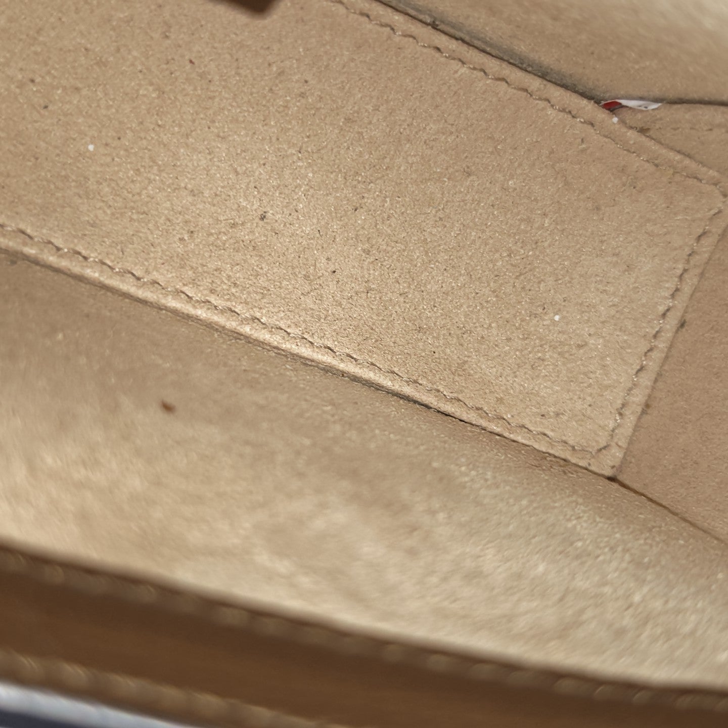 Horsebit 1955 Mini Monogram Coated Canvas Beige