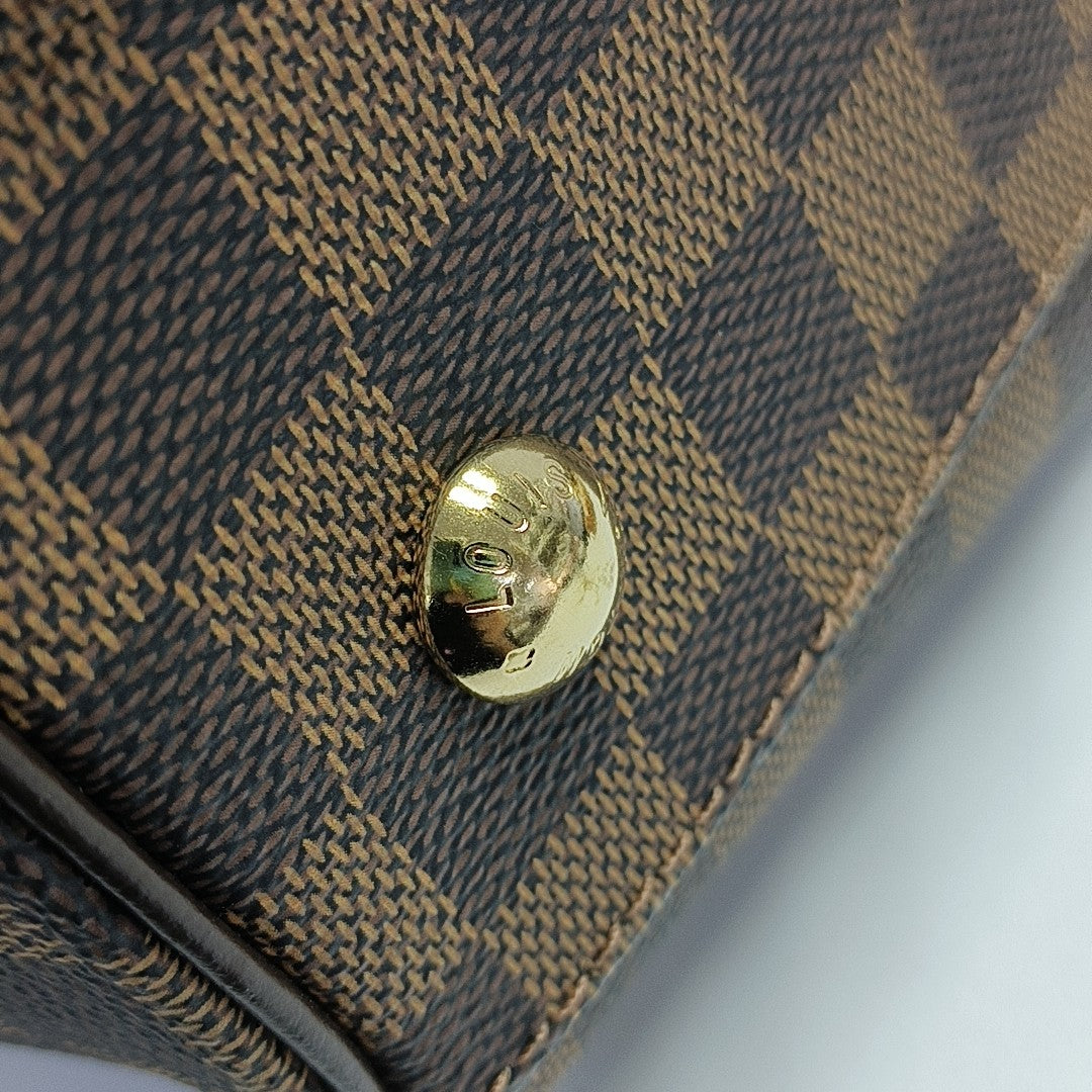 TREVI PM Damier Ebene Coated Canvas Brown
