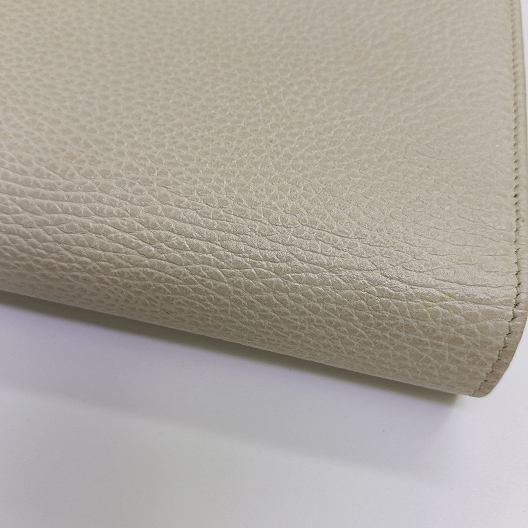Interlocking G Small Calfskin Beige