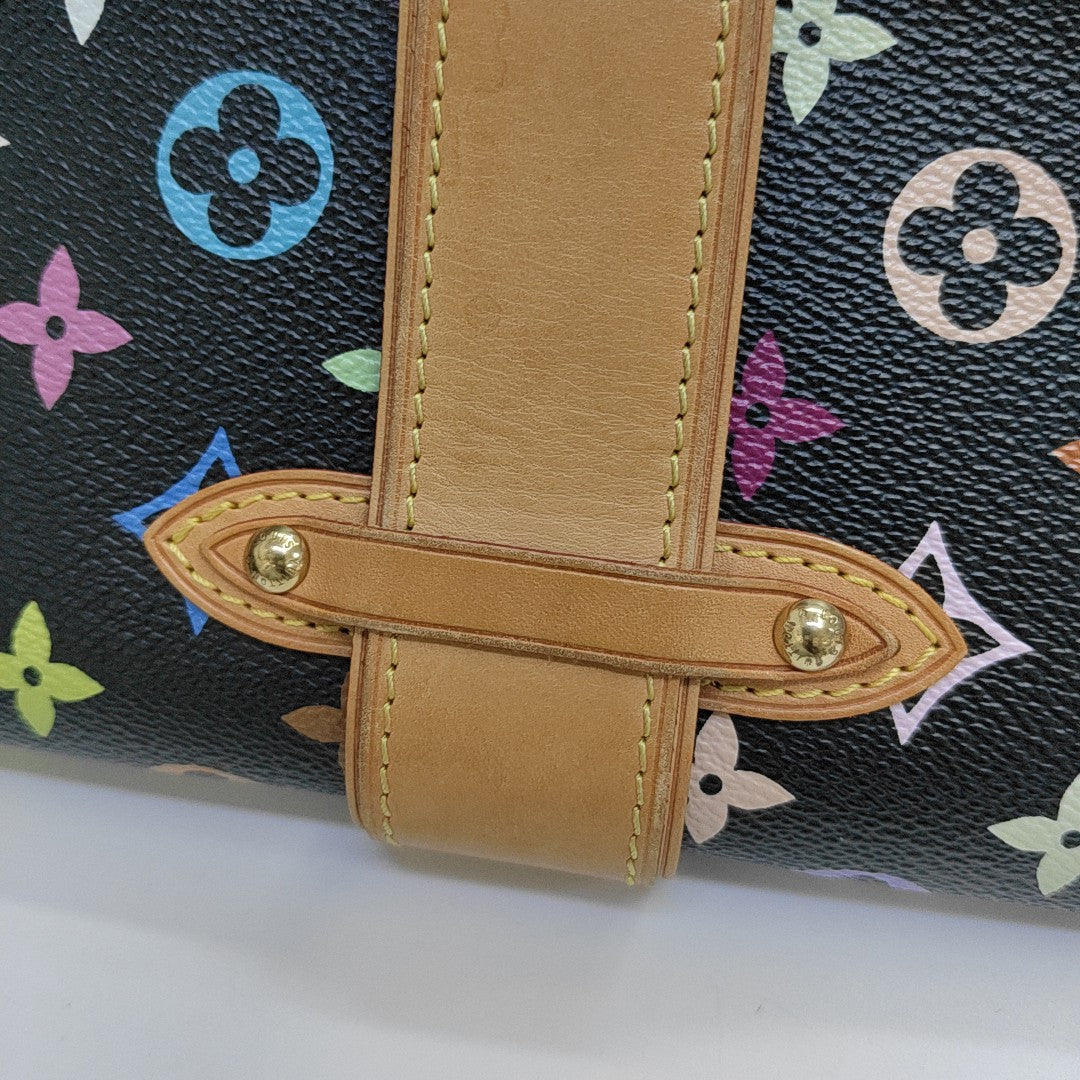 LV × TM SHIRLEY Monogram Coated Canvas Black