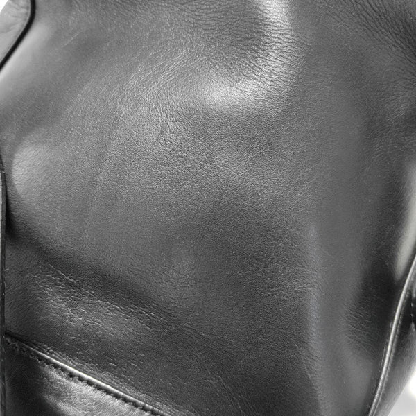 Calfskin Backpack Black