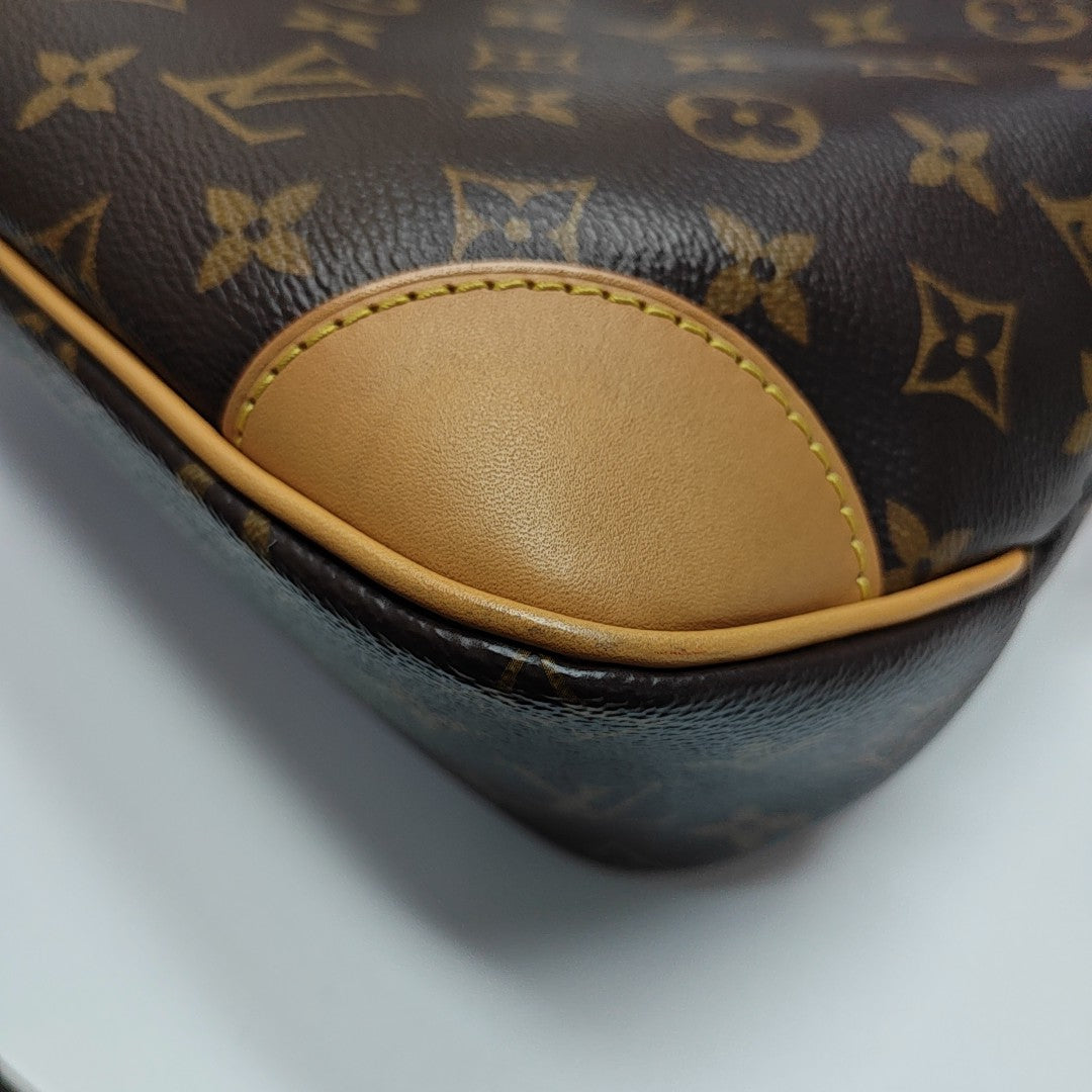 BOULOGNE Monogram Coated Canvas Brown