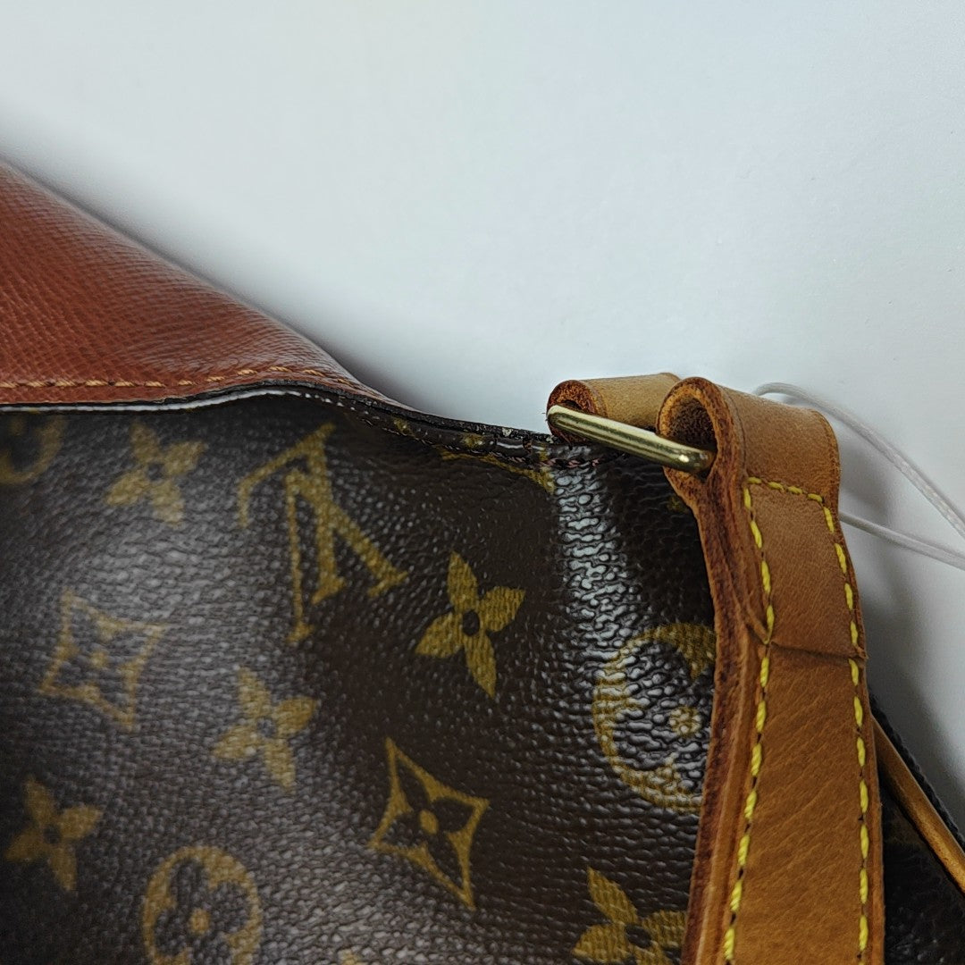 MUSETTE TANGO Monogram Coated Canvas Brown