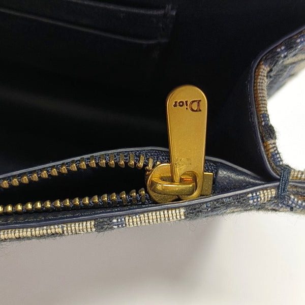Authenticated pre-owned  Saddle Oblique Canvas Blue - Belt Bag at Looply