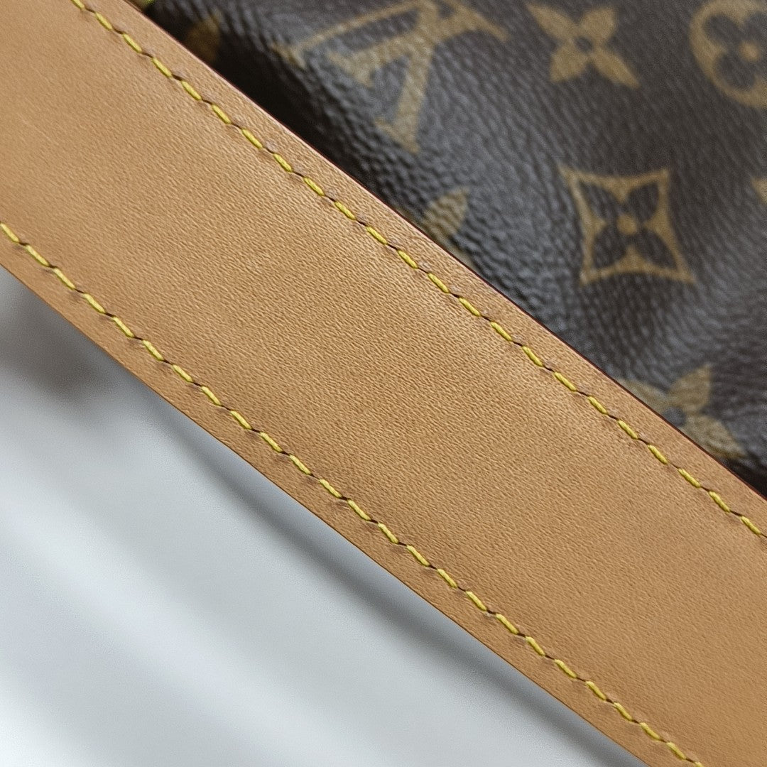 SIDE TRUNK PM Monogram Coated Canvas Brown