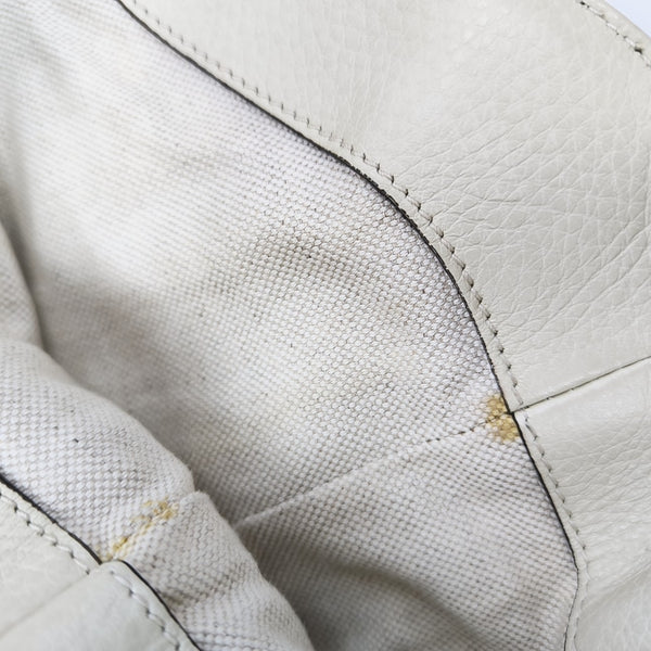 Sukey Calfskin White