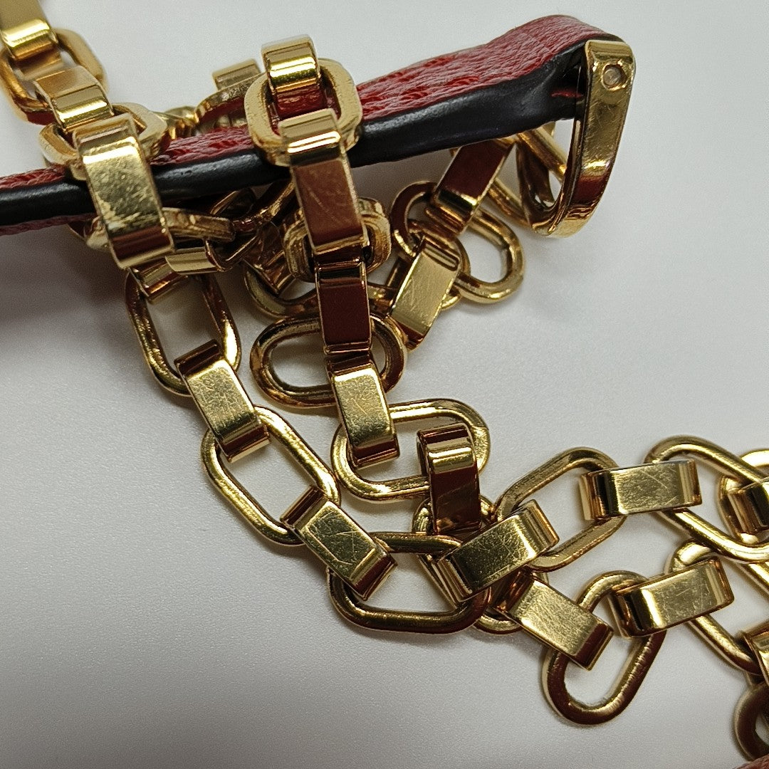 SAINT-GERMAIN BB Monogram Calfskin Red