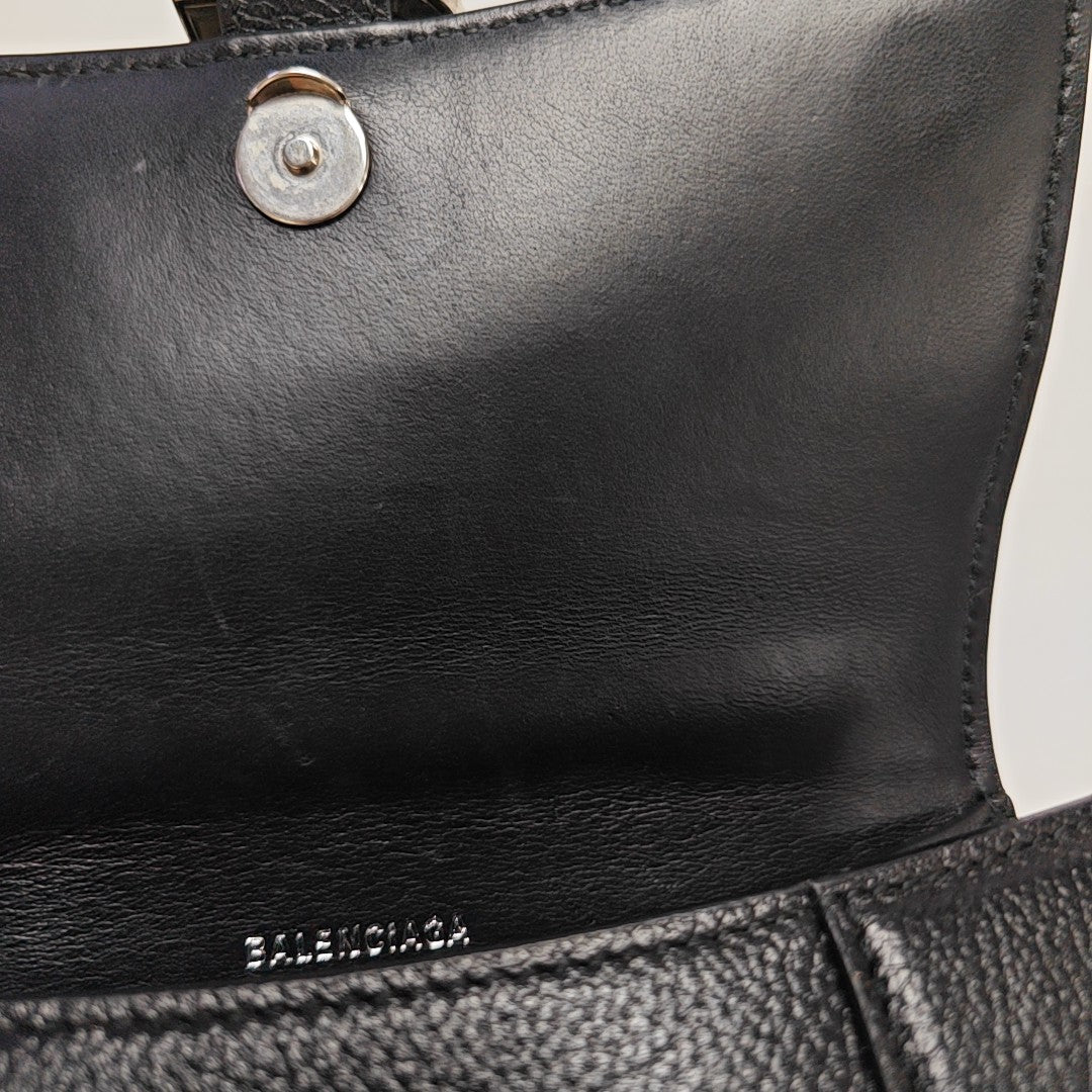 Hourglass XS Calfskin Black